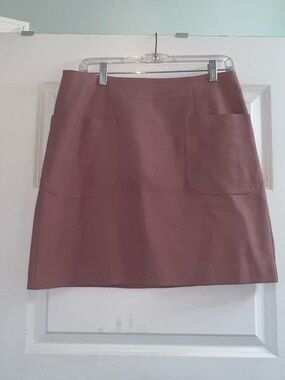 LOFT Outlet Pink/Dusty Rose Pocket Skirt